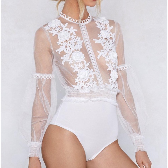 Nasty Gal Tops - Nasty Gal Bodysuit